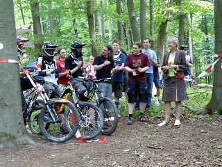 Mountainbikestrecke auf dem Schiffenberg