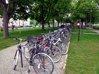 Fahrradstellplätze Landesgartenschau Gießen