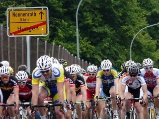 Radrennen "Rund um die Europawoche" in Hungen