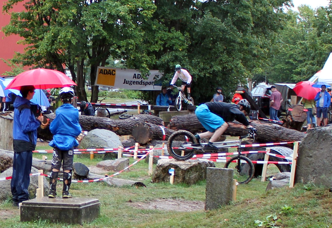 Fahrradtrial Hessencup in Kleinlinden