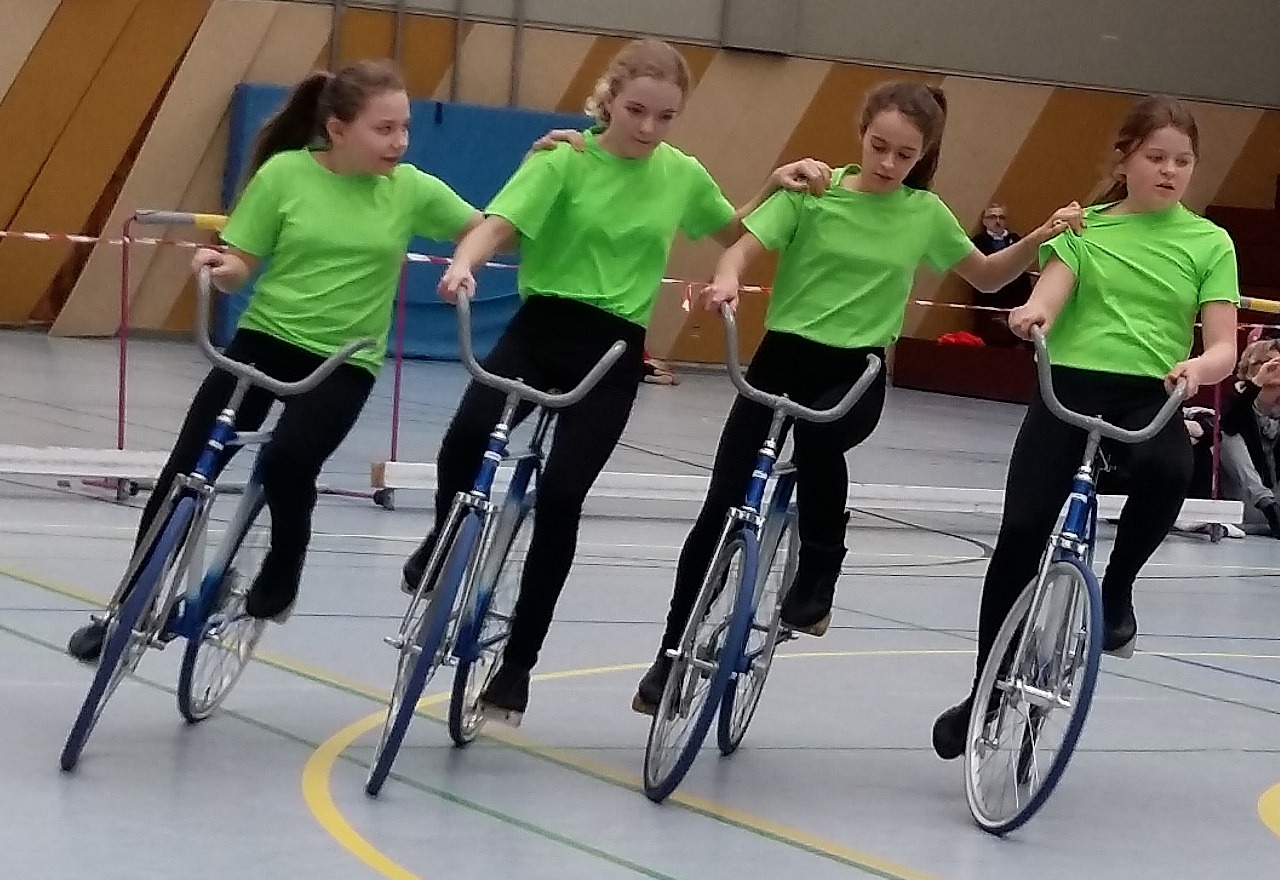 4er Kunstradsport des RSV Krofdorf-Gleiberg