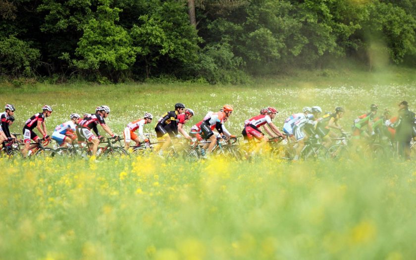 Radrennen in Dautphe. Foto: Matthias Christ