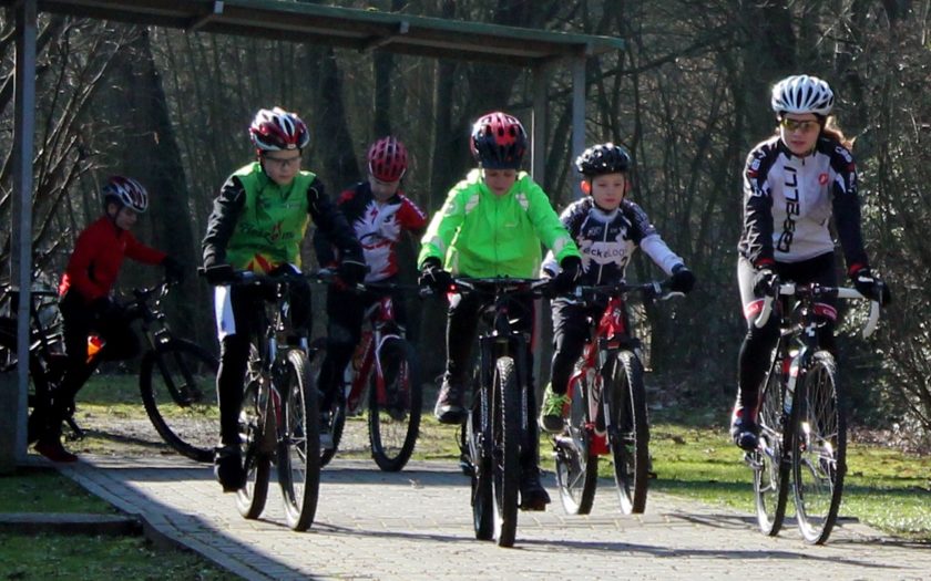 Nachwuchsfahrer im Radsportbezirk Lahn