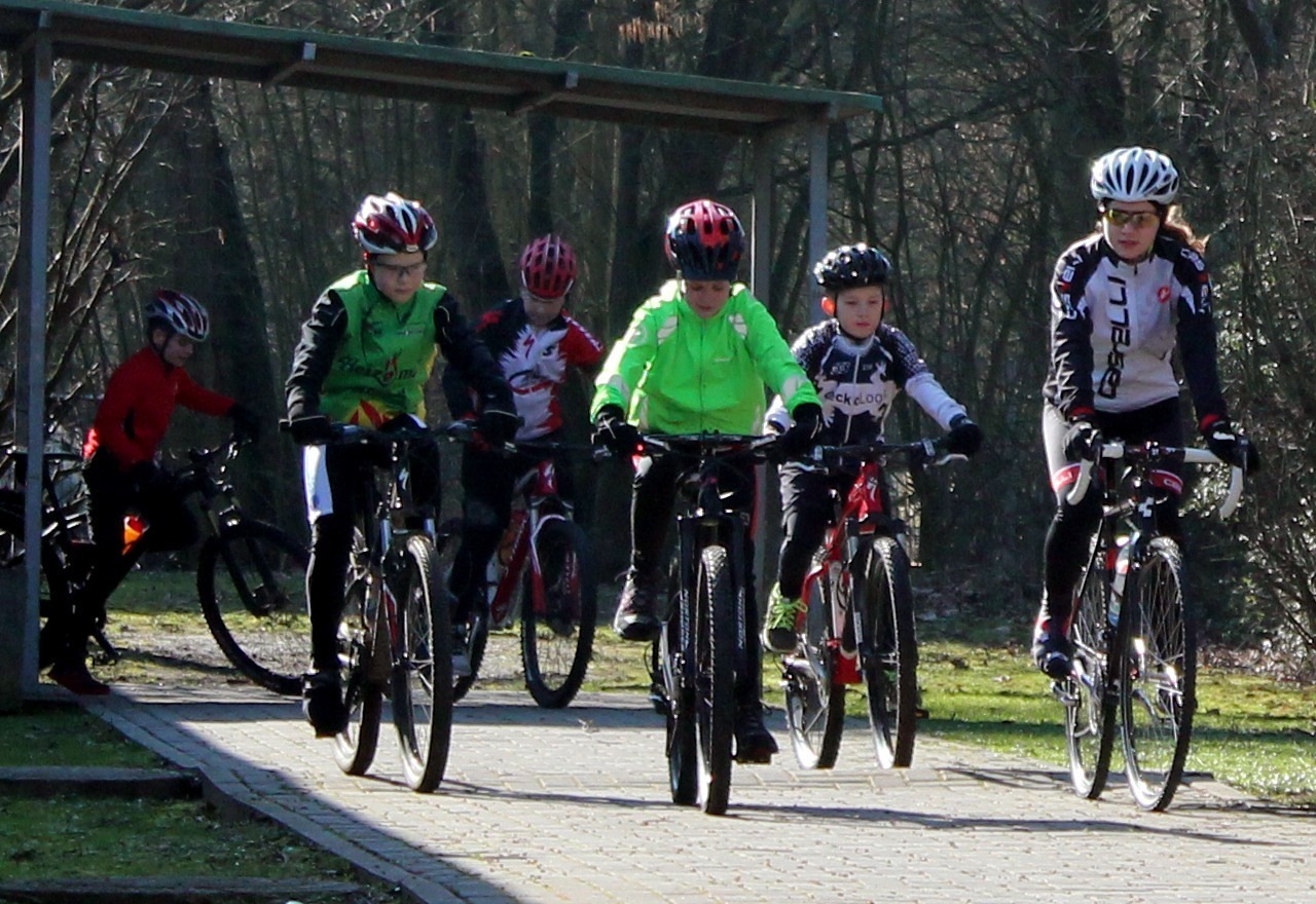 Nachwuchsfahrer im Radsportbezirk Lahn