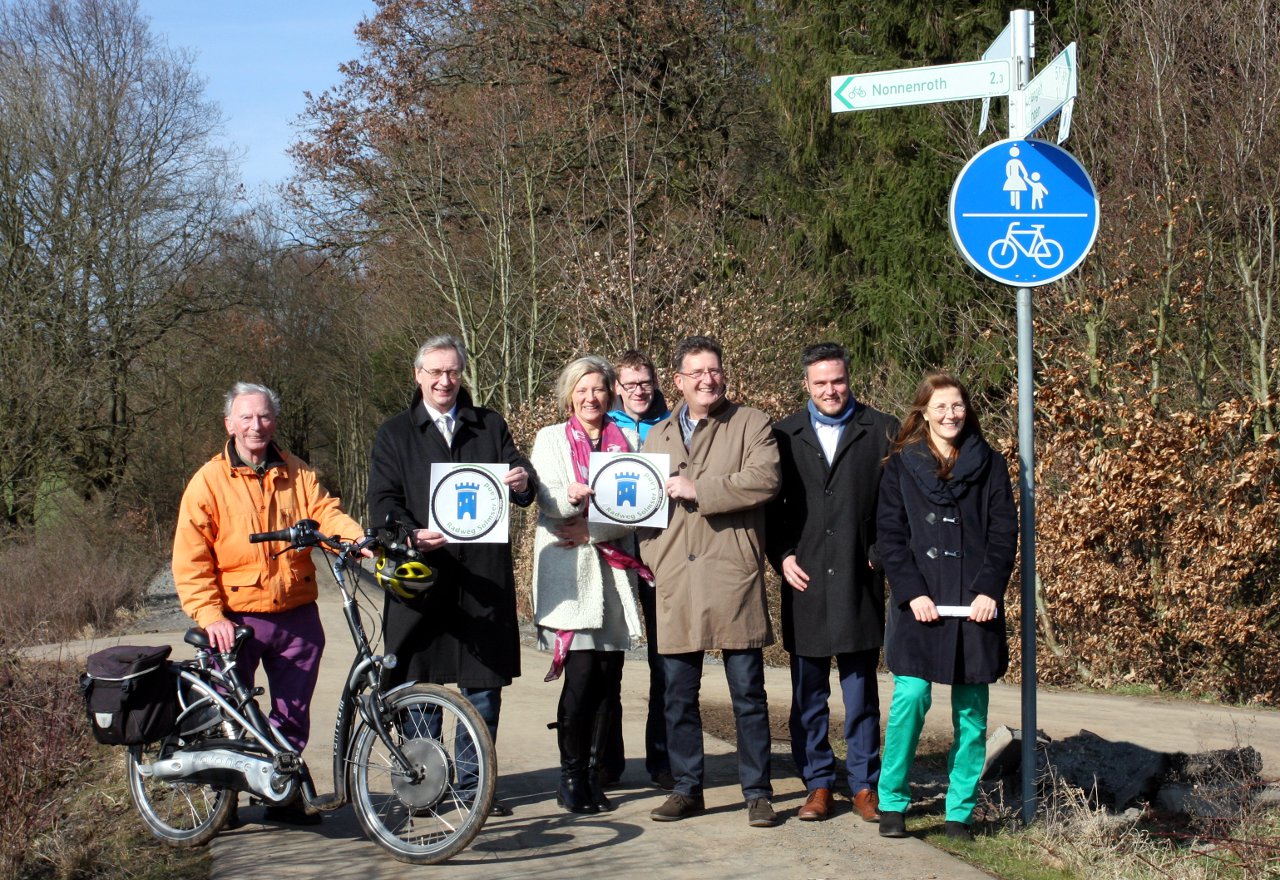 Radroute Solmser Land