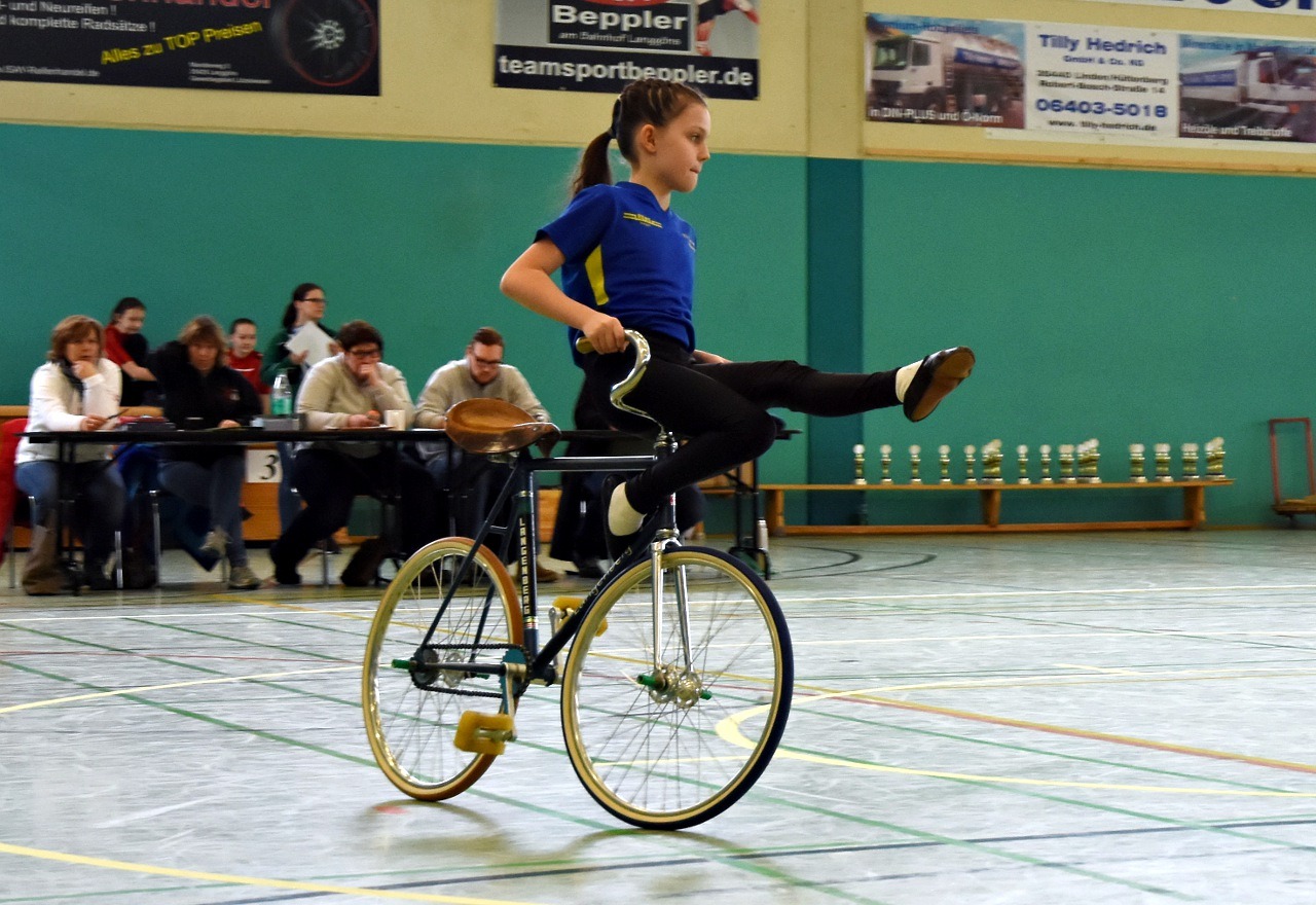 1er Kunstradsport U11 Melina Rodkin