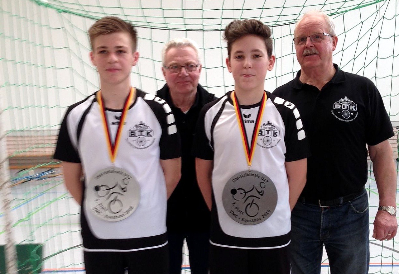 (von links) Dysli, Schmidt, Schubert, Laucht