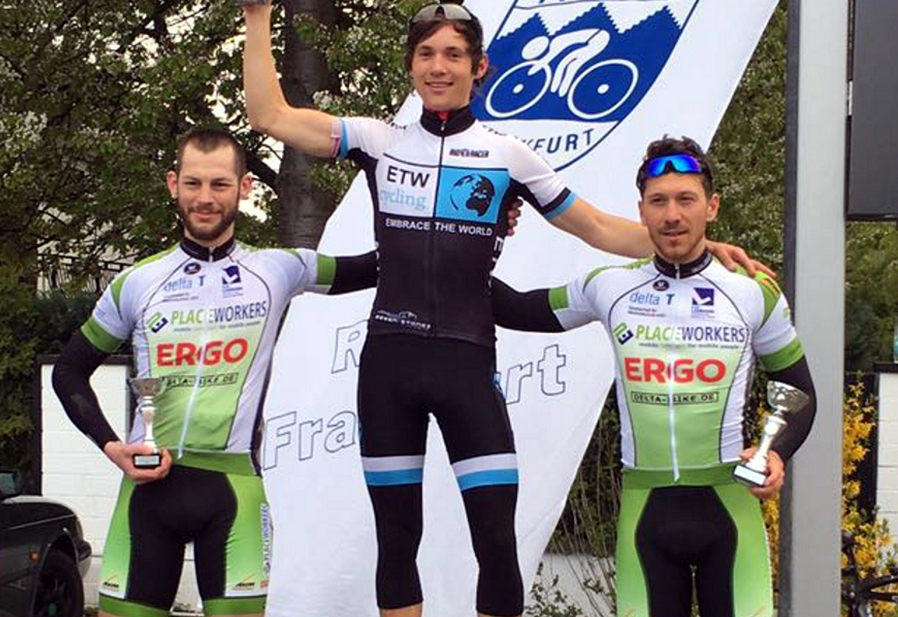 Podium in Hanau