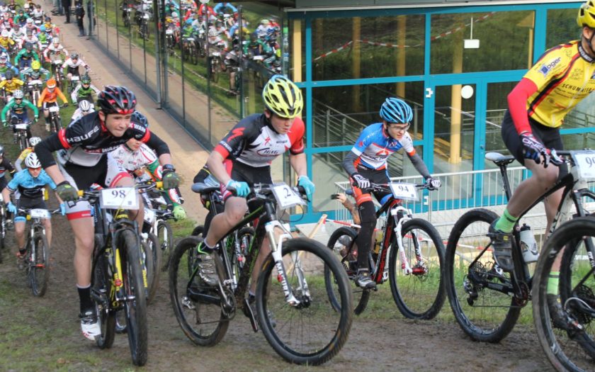 Start beim MTB-Rennen in Hausach 2016