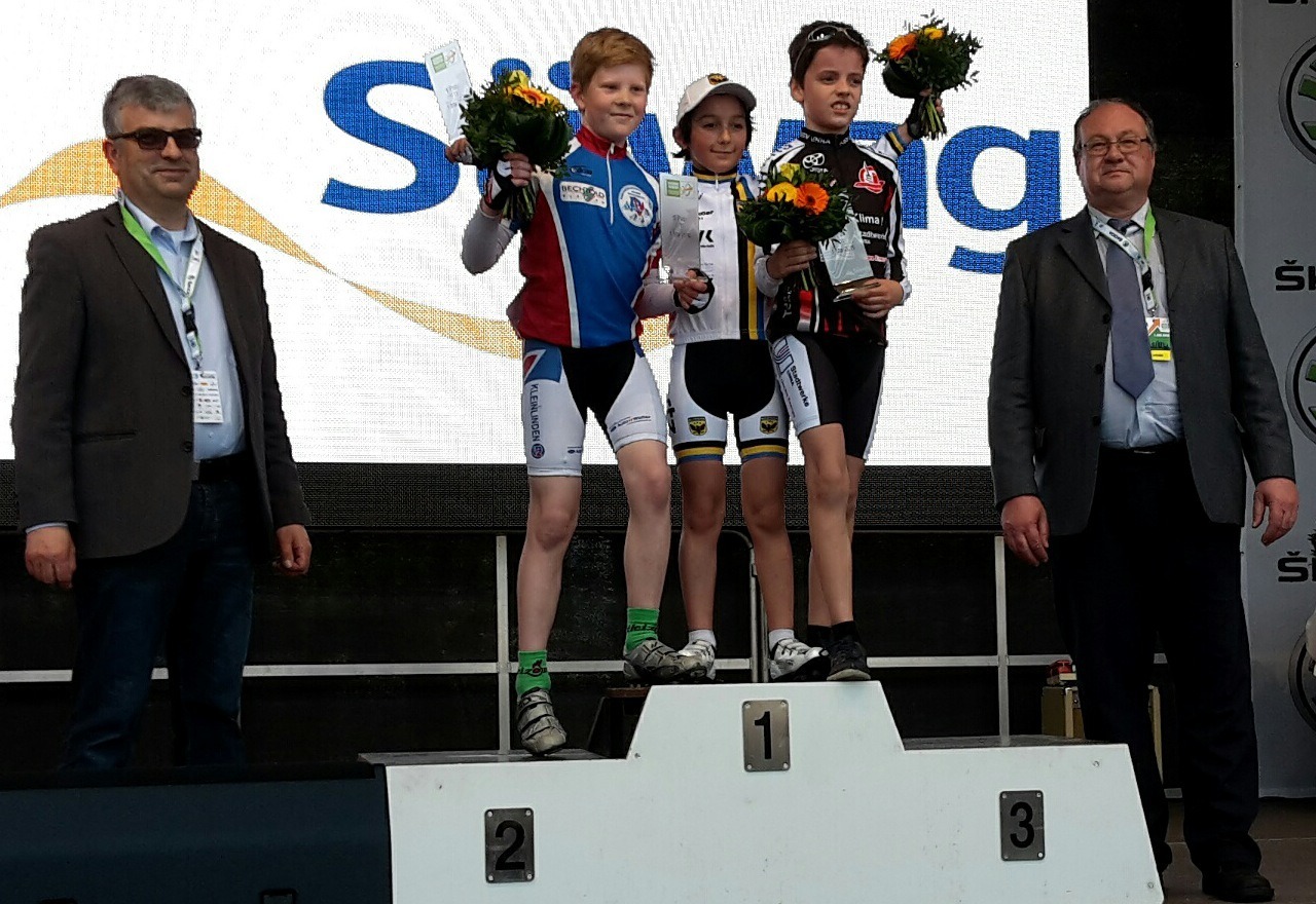 Von links nach rechts: Tim Nissel (RV Kleinlinden), Aria Strack (RC Adler Köln) und Maxim Schmidt (RSV Unna)