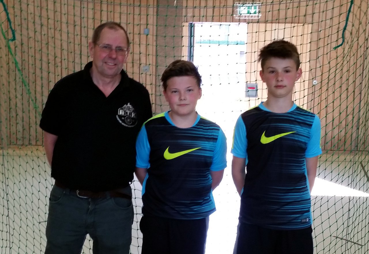 Finn Leven Grolle und Justin Klein