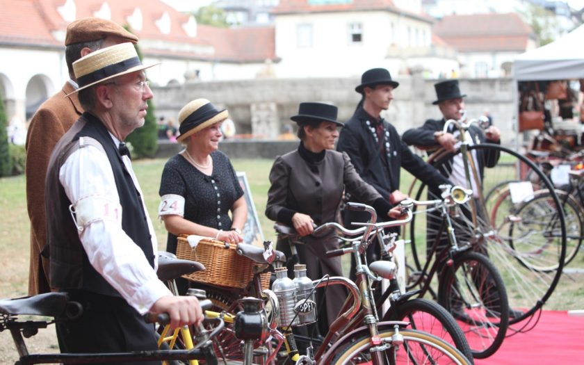 Historisches Radrennen