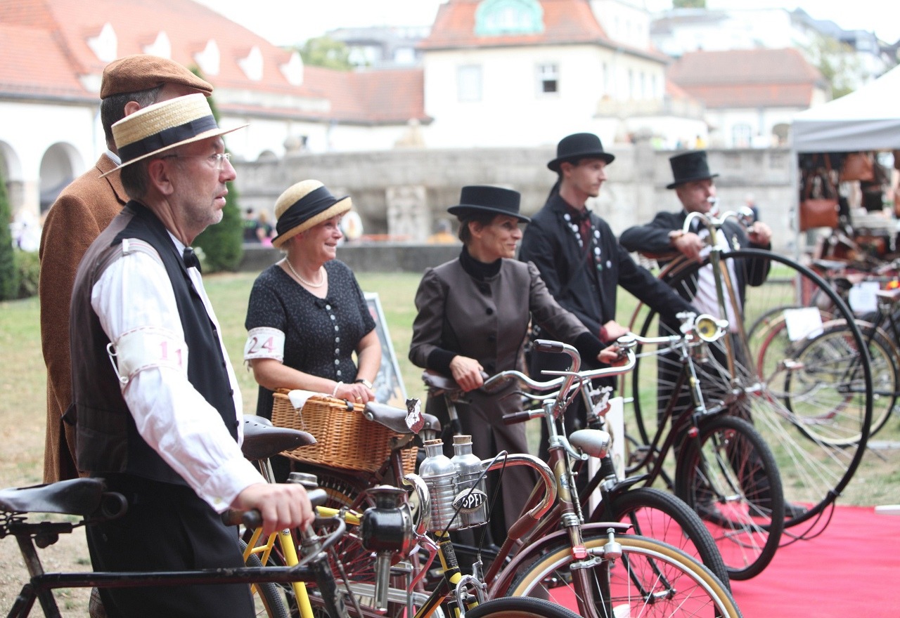 Historisches Radrennen