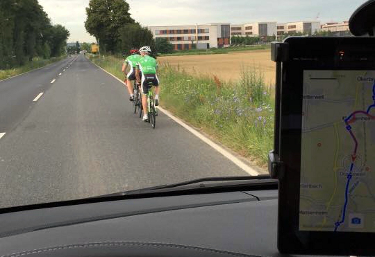 Aktion "Kilometer gegen Krebs", Foto: Jan N. Raab