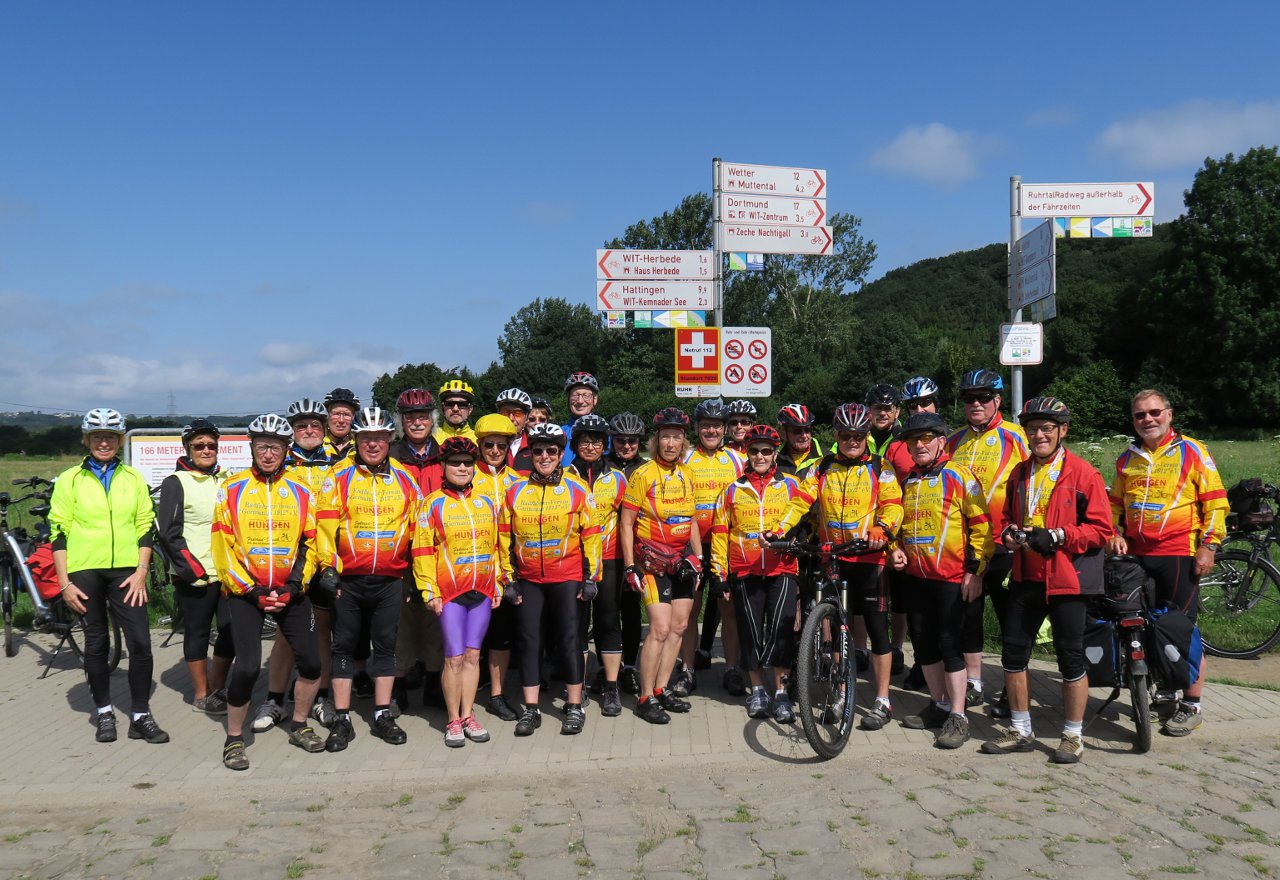 RVG Hungen unterwegs an der Ruhr