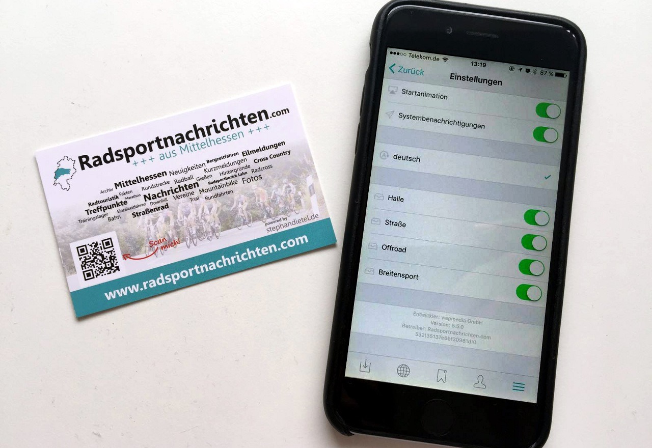 Radsportnachrichten.com-App