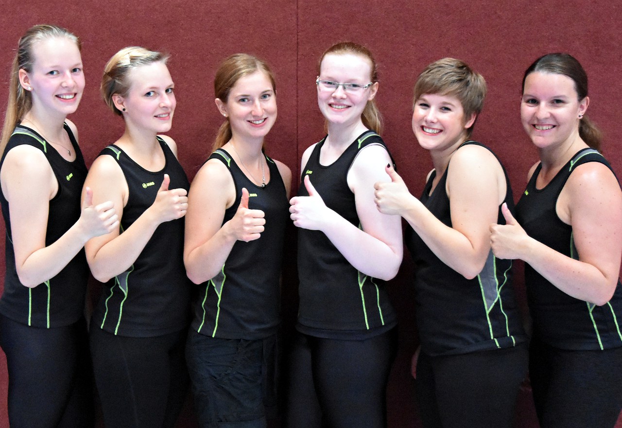 6er Mannschaften vom RV Germania Hungen