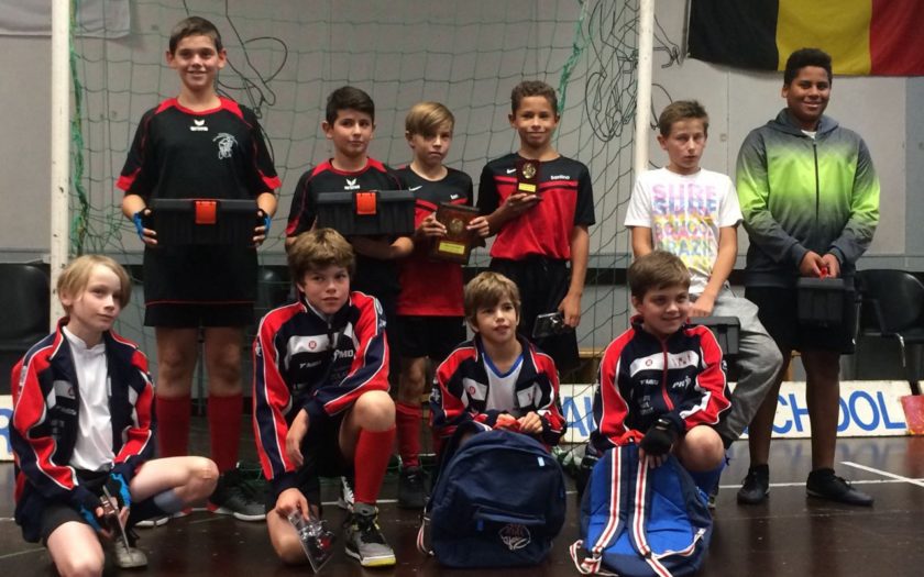 U13-Radballer in Gent