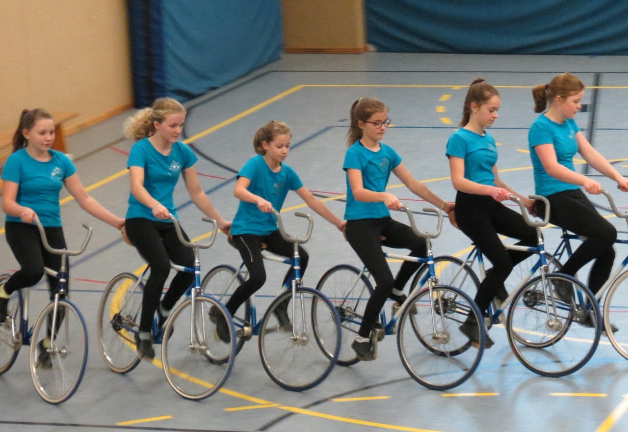 Vereinsmeisterschaft im Kunstradsport des RSV Krofdorf-Gleiberg