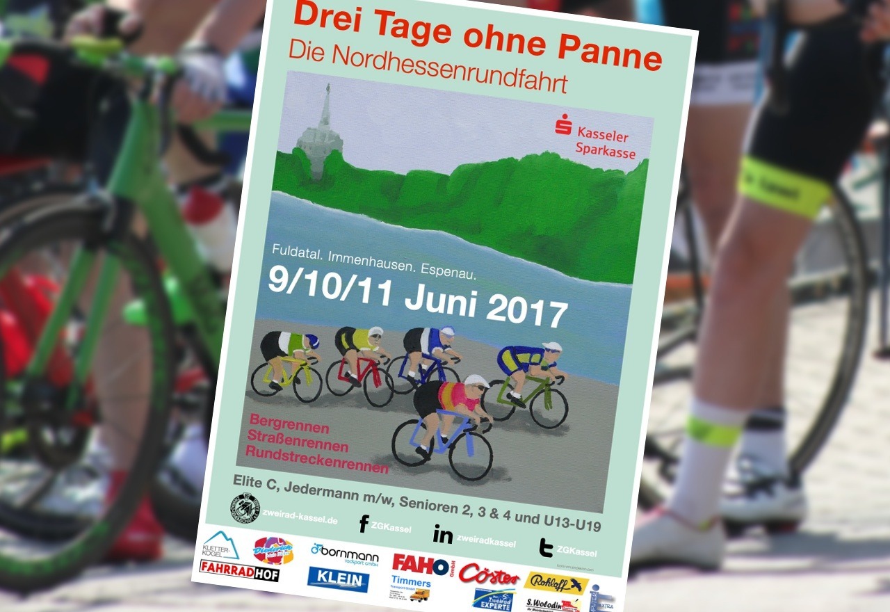 Plakat der Nordhessenrundfahrt