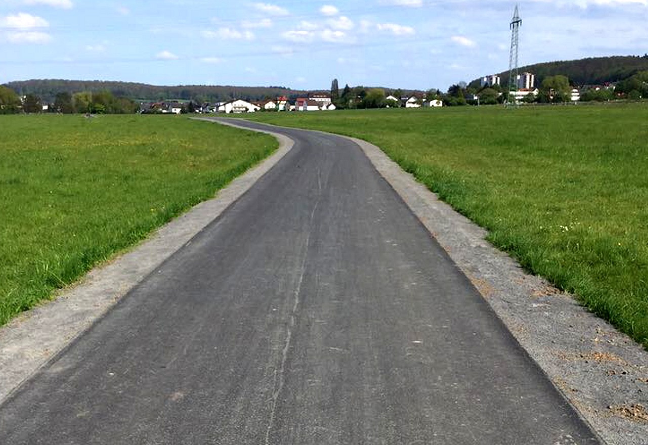 Radweg R7 zwischen Trohe und Großen-Buseck