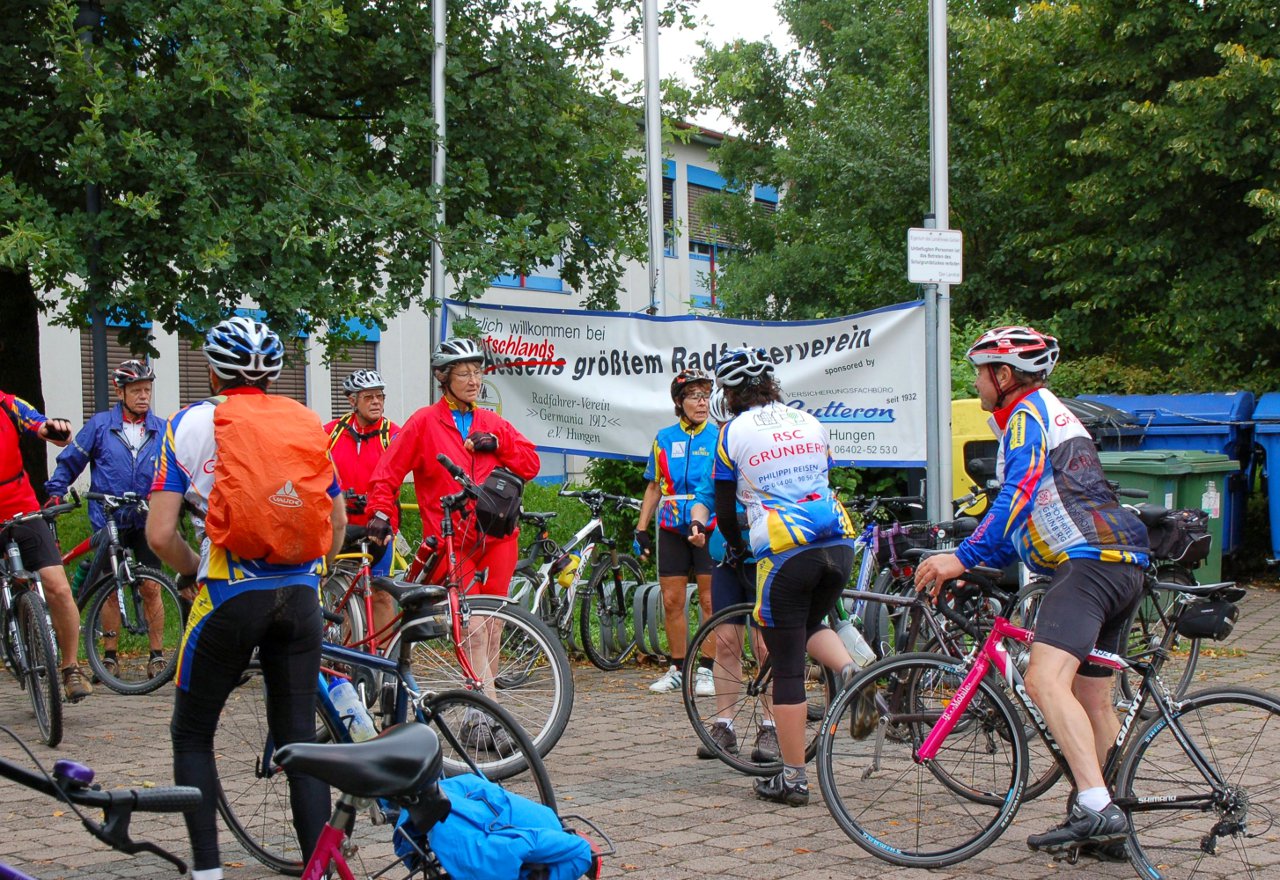 Oberhessen-Rundfahrt und zur Mountainbike-Tour Radfahrerverein „Germania 1912“ e.V. Hungen