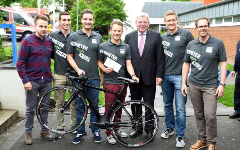 Aktion „Kilometer gegen Krebs“