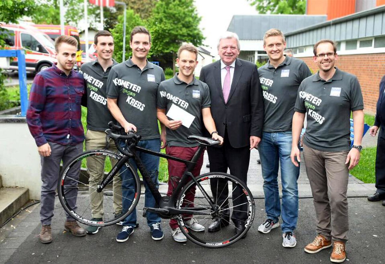 Aktion „Kilometer gegen Krebs“