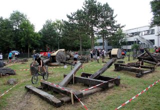 Fotos: Fahrrad-Trial-Meisterschaft in Kleinlinden