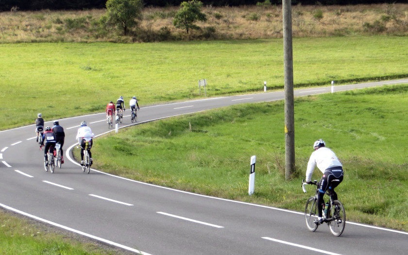 Hinterland-Radtourenfahrt. Foto: Wolfgang Achenbach