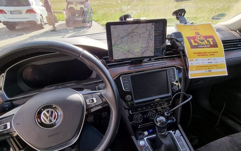 Teamfahrzeug der RSG Gießen BIEHLER. Foto: Christian Müller