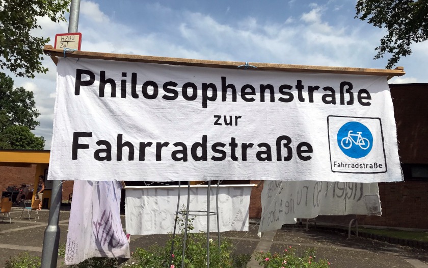 Verkehrswende-Aktionstage in Gießen-Wieseck. Foto: Stephan Dietel