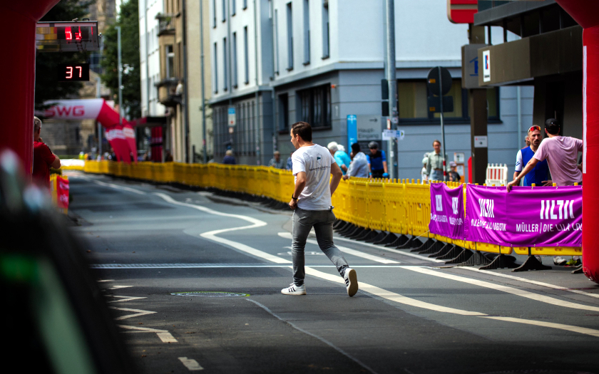 Stephan Dietel für Radsportnachrichten.com im Einsatz