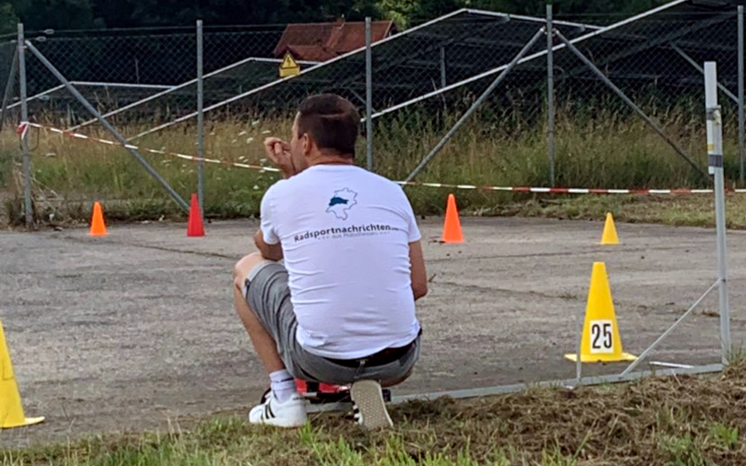 Stephan Dietel für Radsportnachrichten.com im Einsatz