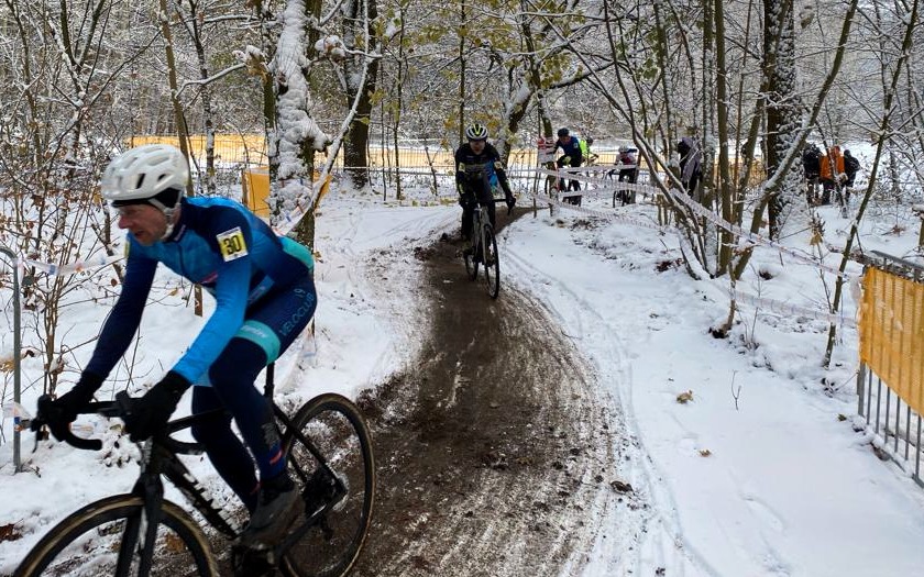 Alexander Koob bei der UCI Cyclo-Cross Masters WM 2023/2024 in Hamburg