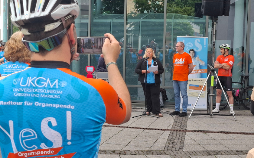 Radtour für Organspende Gießen 2026