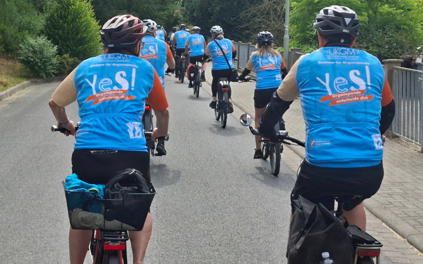 Radtour für Organspende Gießen 2026