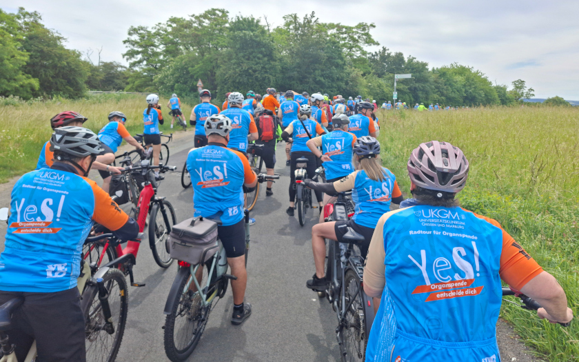 Radtour für Organspende Gießen 2026