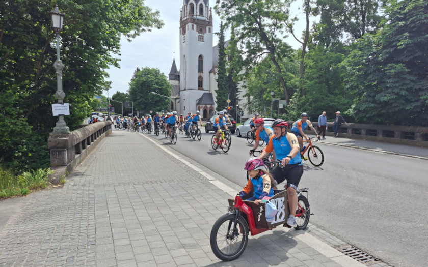 Radtour für Organspende Gießen 2026