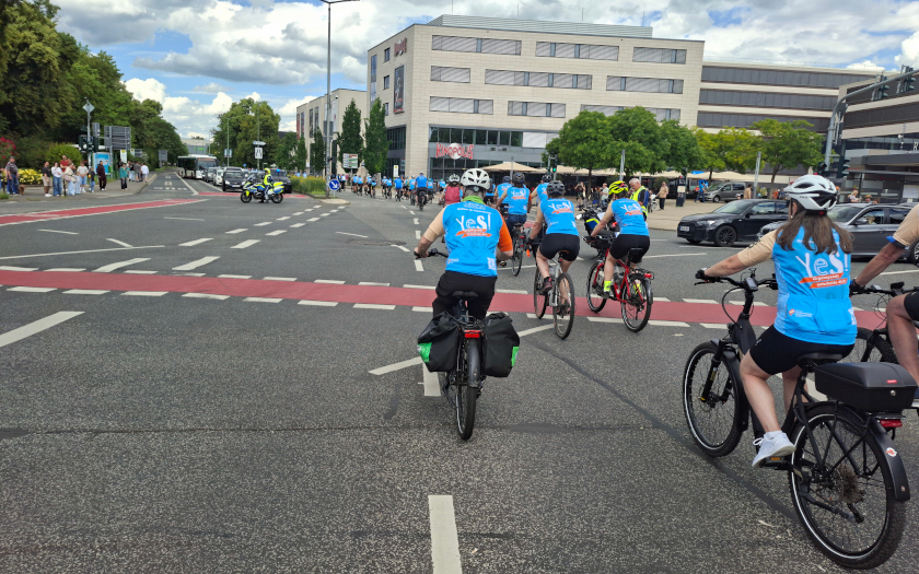 Radtour für Organspende Gießen 2026
