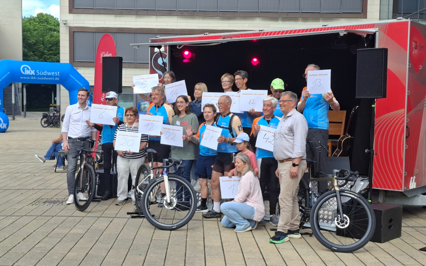 Radtour für Organspende Gießen 2026