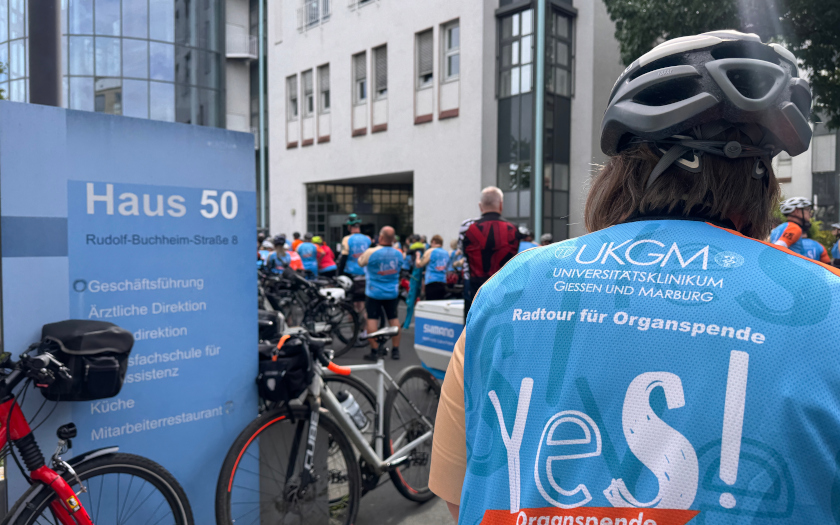 Radtour für Organspende Gießen 2026
