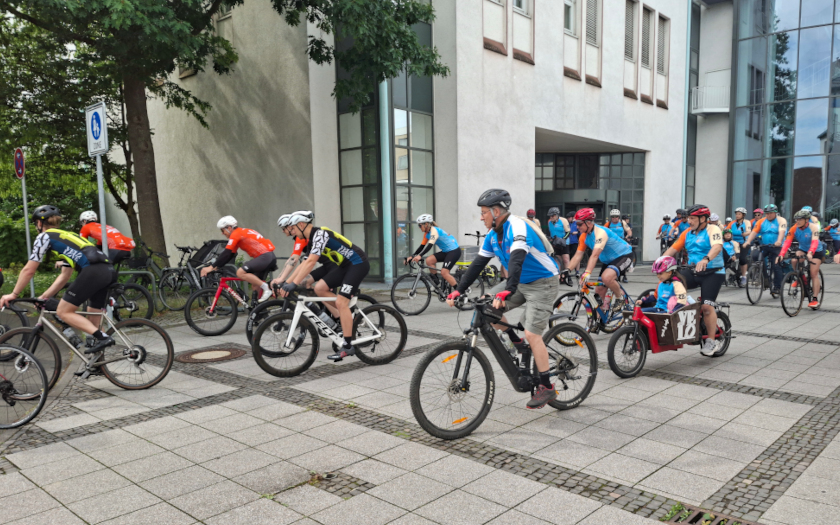 Radtour für Organspende Gießen 2026