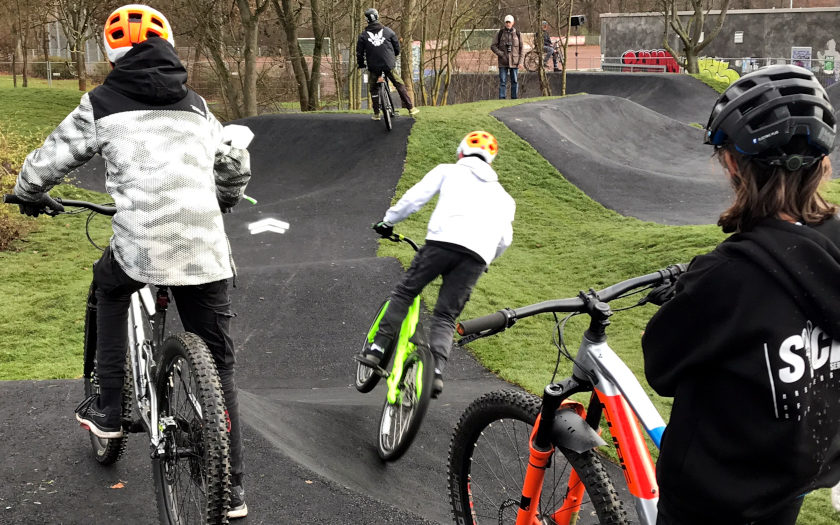 Eröffnung des Pumptrack in Gießen