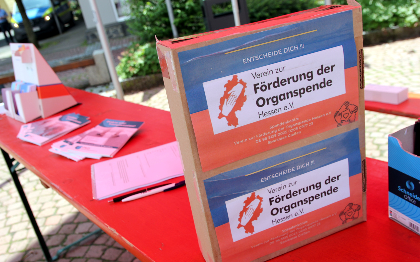 Radtour für Organspende 2025 am UKGM in Gießen