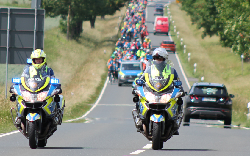 Radtour für Organspende 2025 am UKGM in Gießen