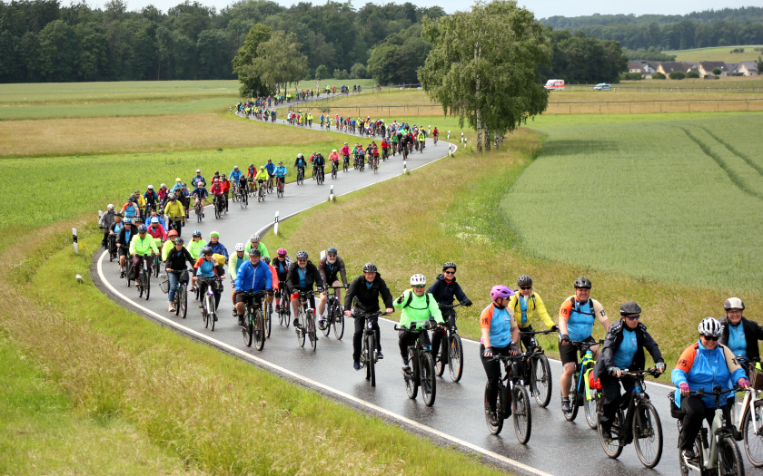 Radtour für Organspende 2025 am UKGM in Gießen