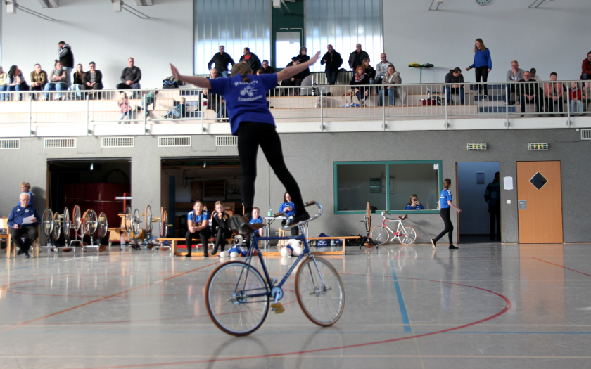 Kunstradsport Vereinsmeisterschaft 2025 beim RSV Ernsthausen