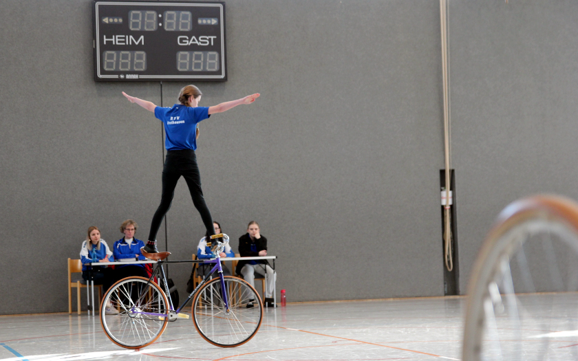 Kunstradsport Vereinsmeisterschaft 2025 beim RSV Ernsthausen