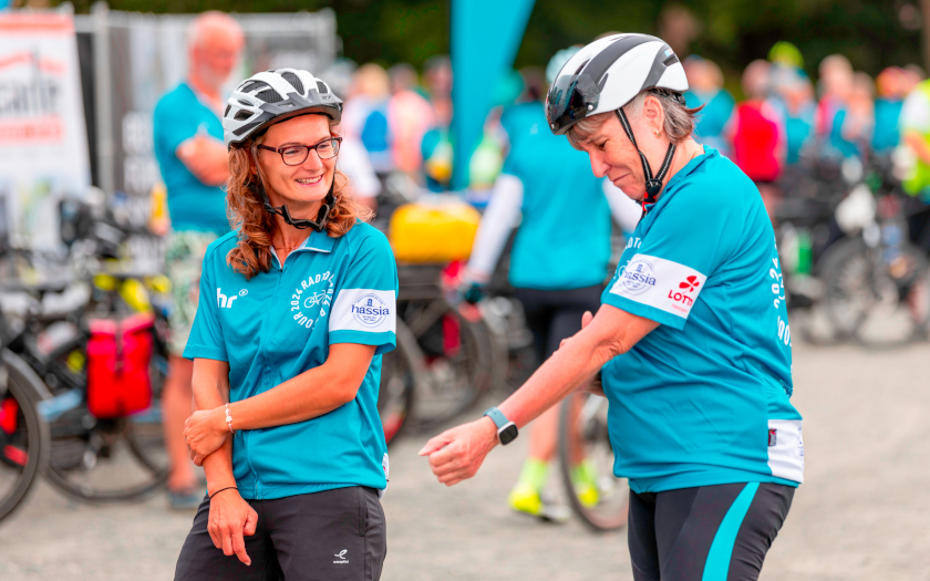 hr-Radtour 2024 unterwegs in Mittelhessen